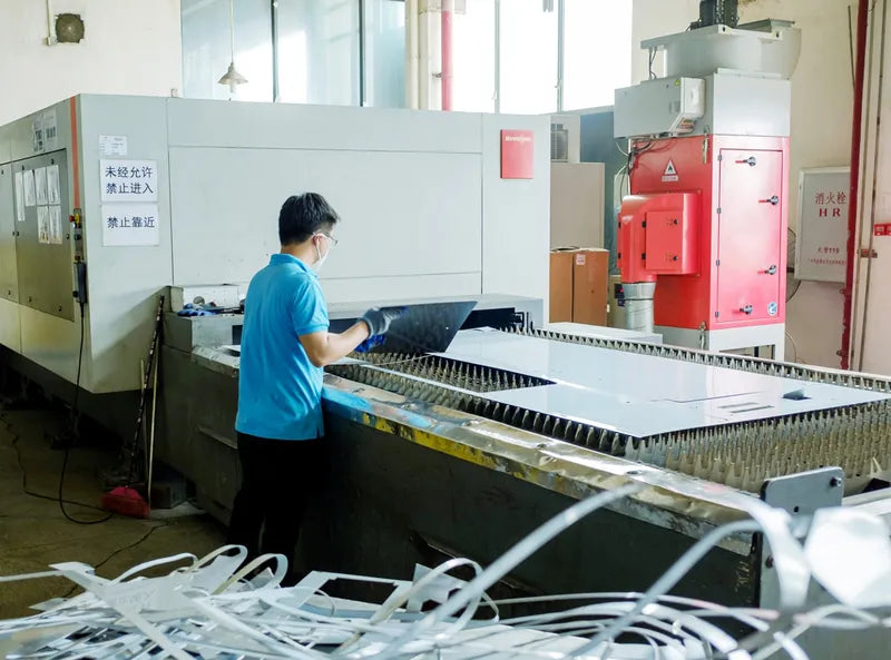 Sheet Metal Fabrication Area