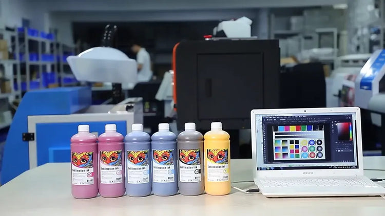 1000ml sublimation ink product video cover