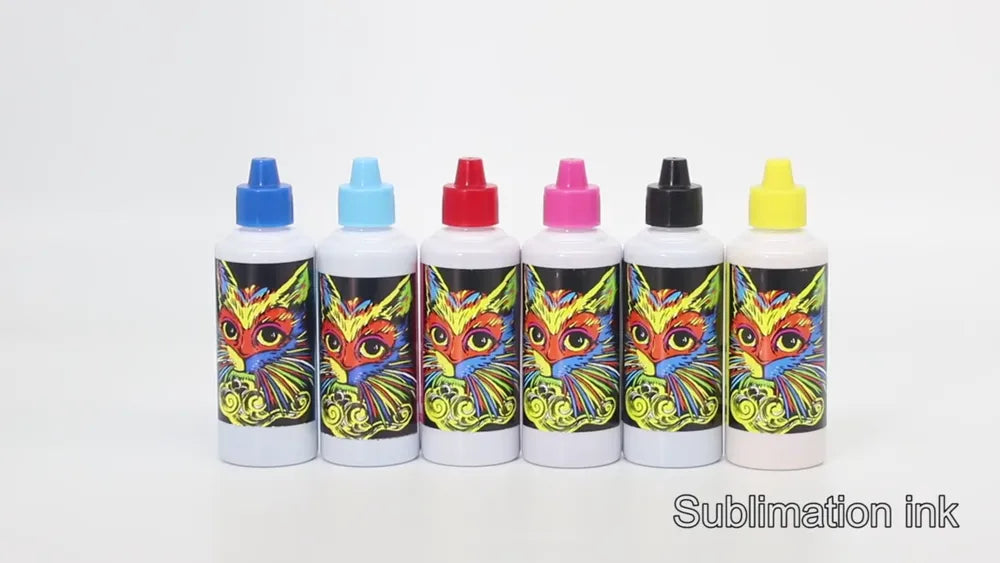 100ml sublimation ink product video cover