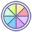 vivid colors icon