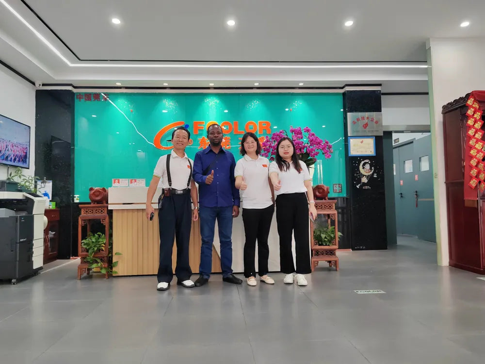 Photo with Albania customer