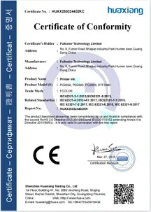 Conformité Européenne Certificate