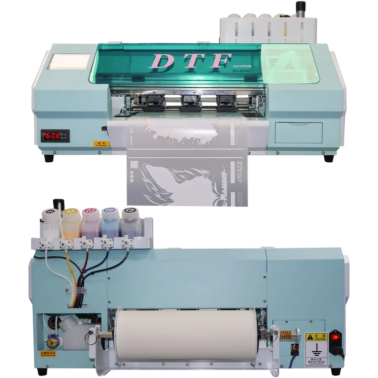 dtf350 printer front and back view