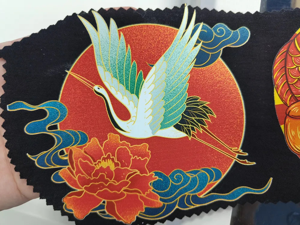 results printed using the dtf600t printer