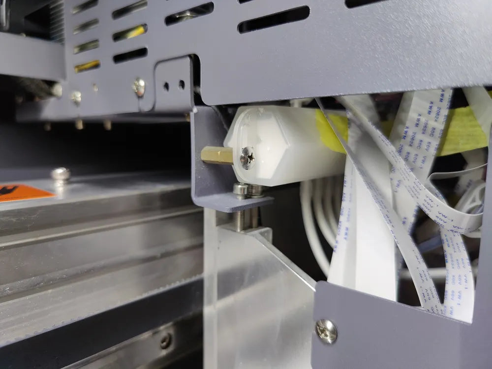 dtf600t printer white ink recycling transfer station image