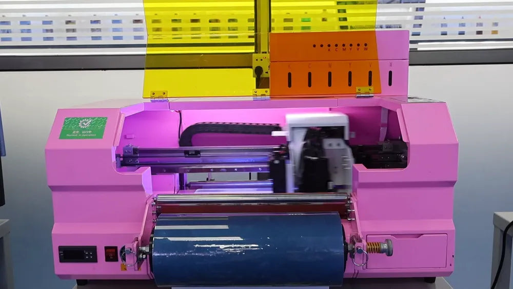 TLB300 UV DTF thick labels printer product video cover 1