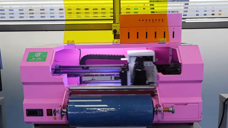 TLB300 UV DTF thick labels printer product video cover 1