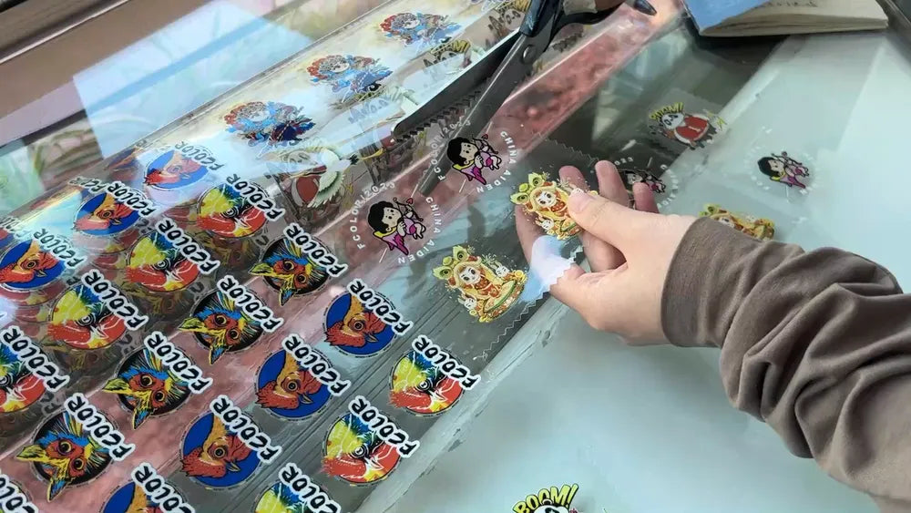 UV DTF Transfer Sticker application video clip cover 1