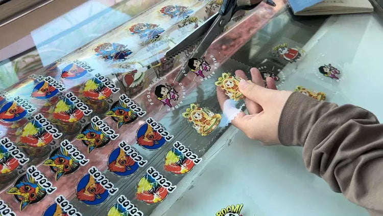 UV DTF Transfer Sticker application video clip cover 1