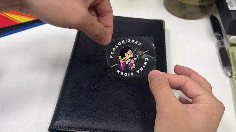 UV DTF Transfer Sticker application video clip cover 2