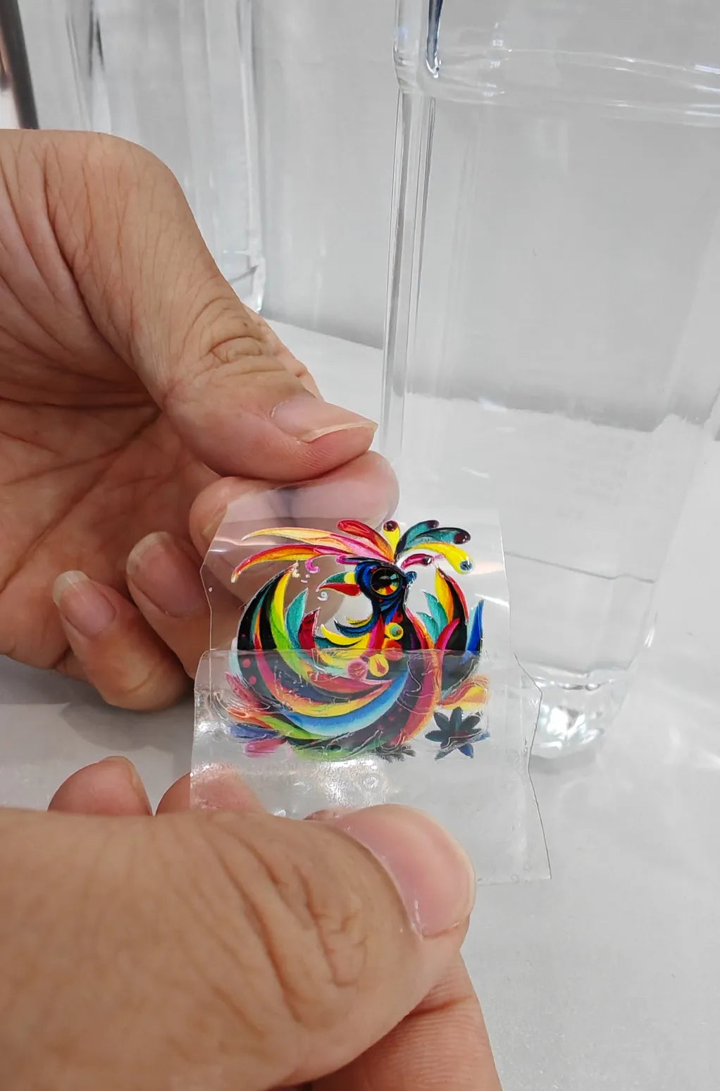 UV DTF transfer sticker showcase