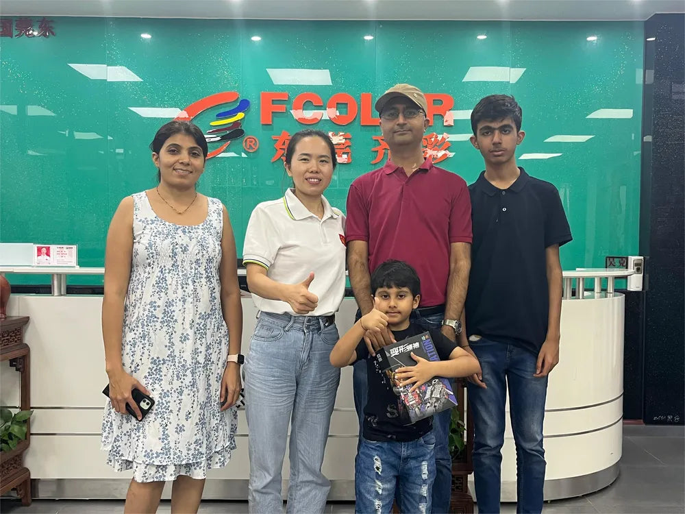 Photo with Vanuatu customer