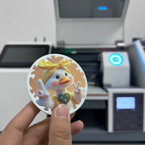 badge printing case photos