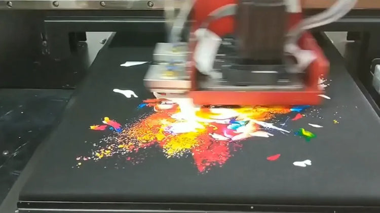 customer printer printing video cover