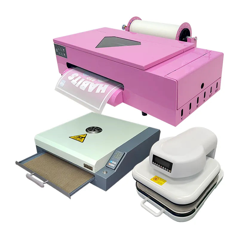 DTF330S printer and a3 oven and heat presser product image