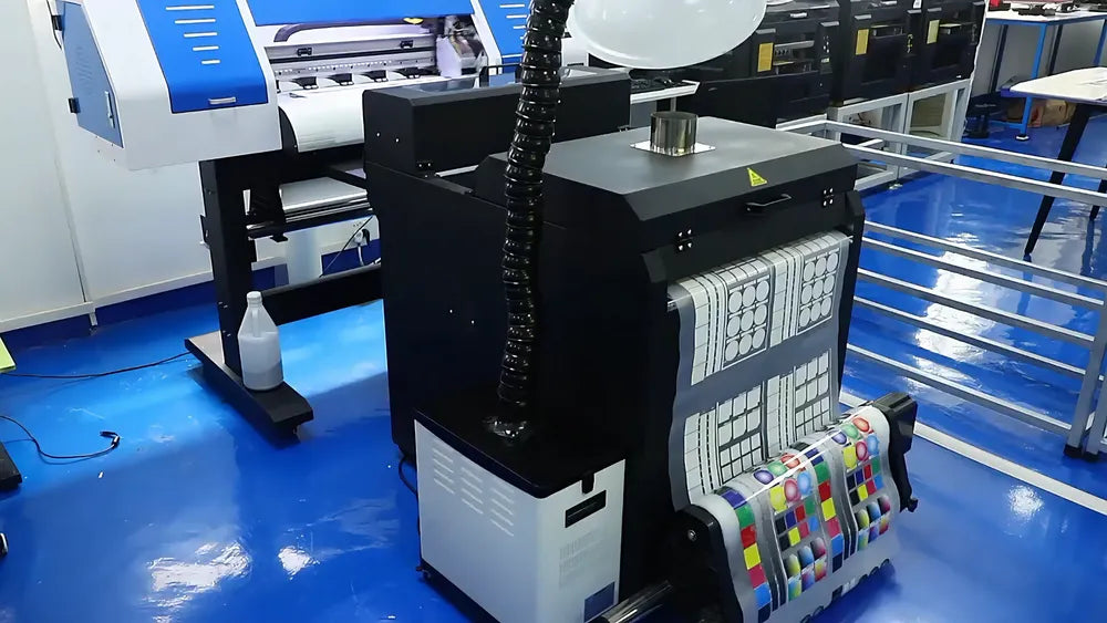 dtf600a and 35cm powder shaker video cover