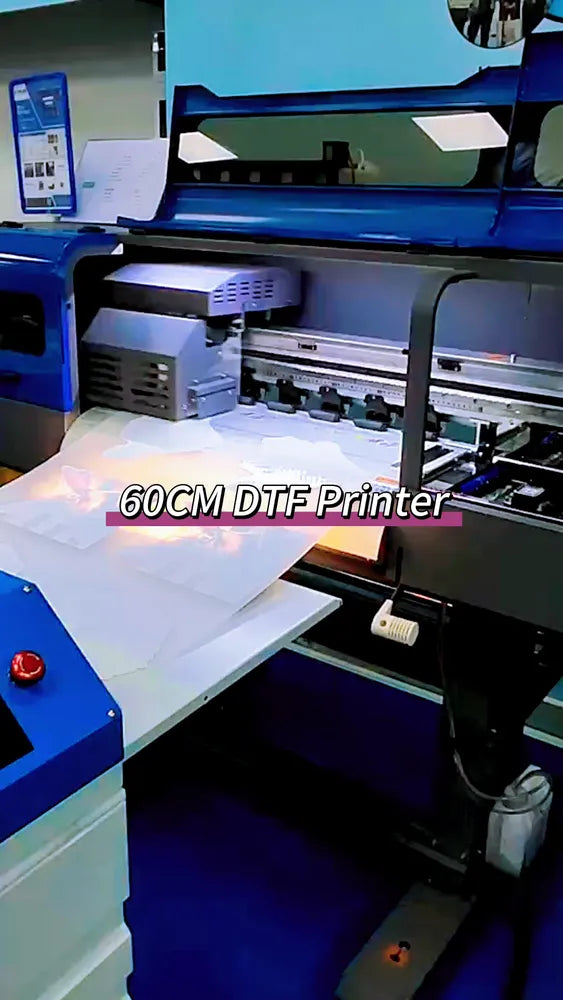 dtf600t printer and 65cm powder shaker video cover 2