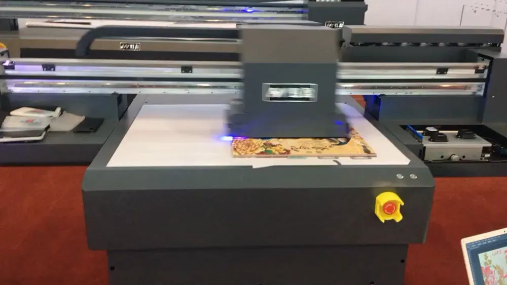 hard LED UV ink printing decorative painting video cover 1