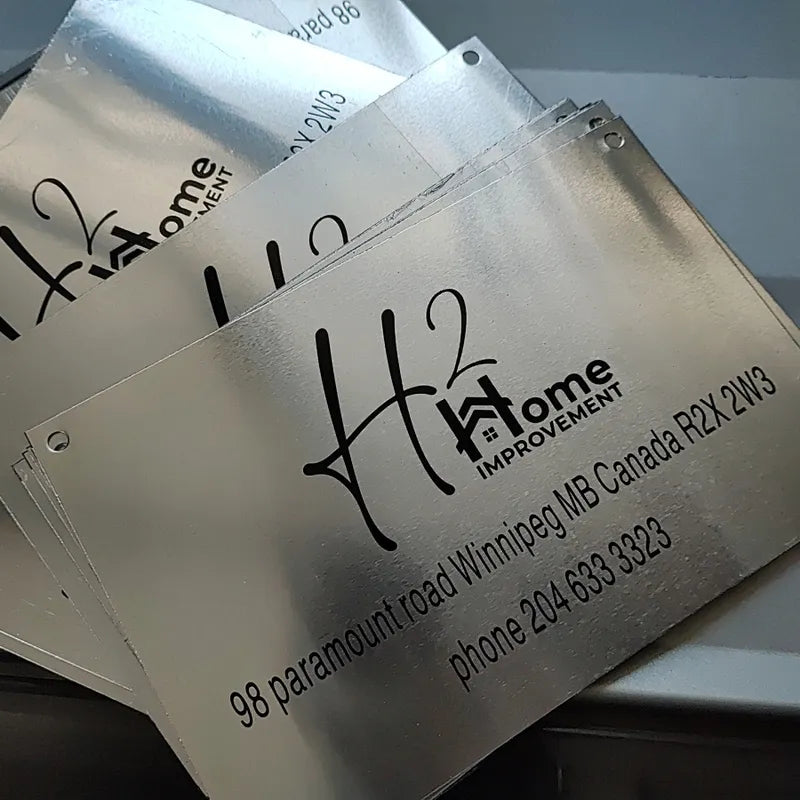 metal label printing