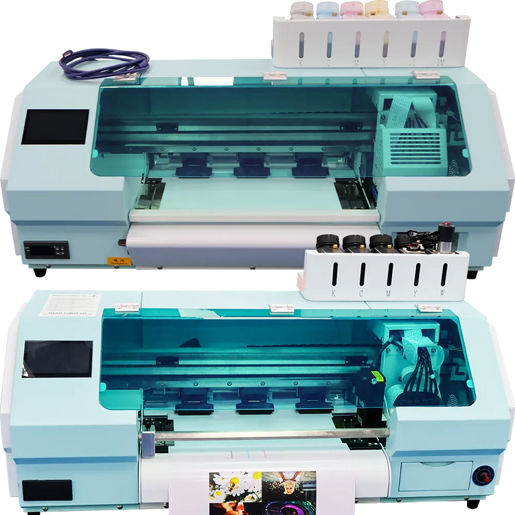 pl350 label printer standard and uv styles front view