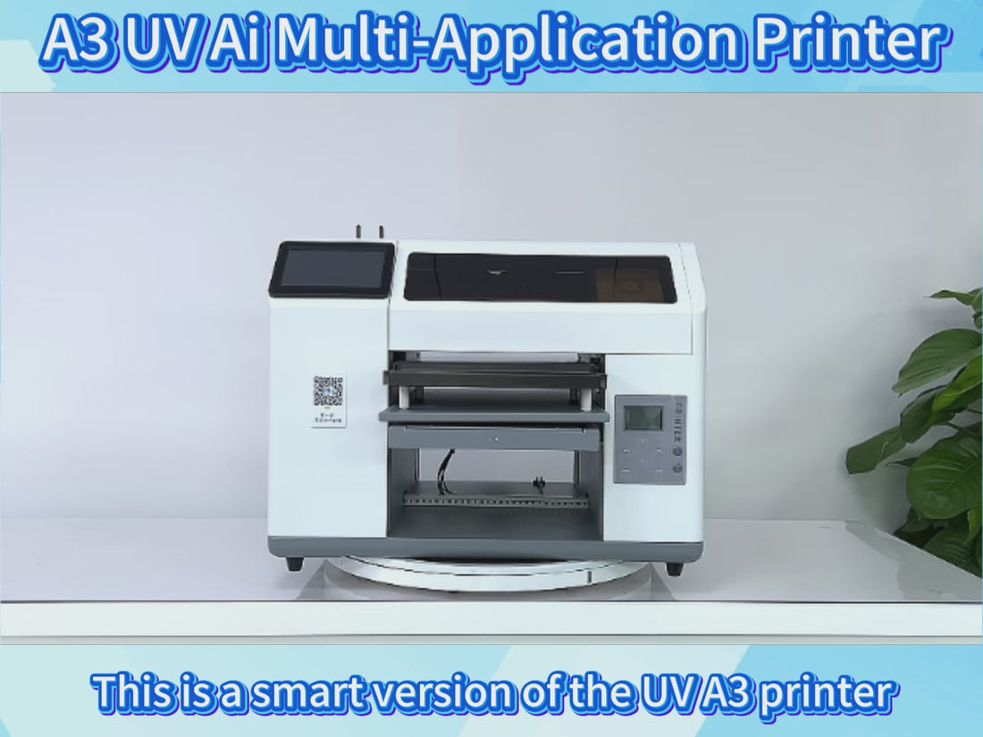FRYA3 AI Creative UV A3 Printer Introduction Video
