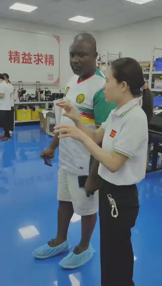 customers visit the factory video 4