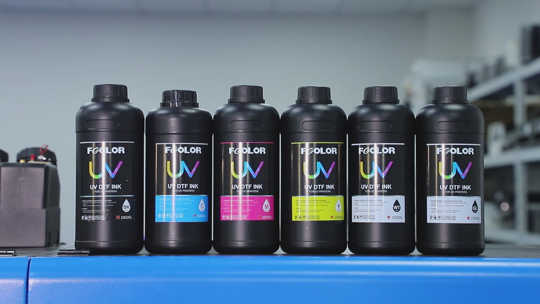 UV DTF ink product video