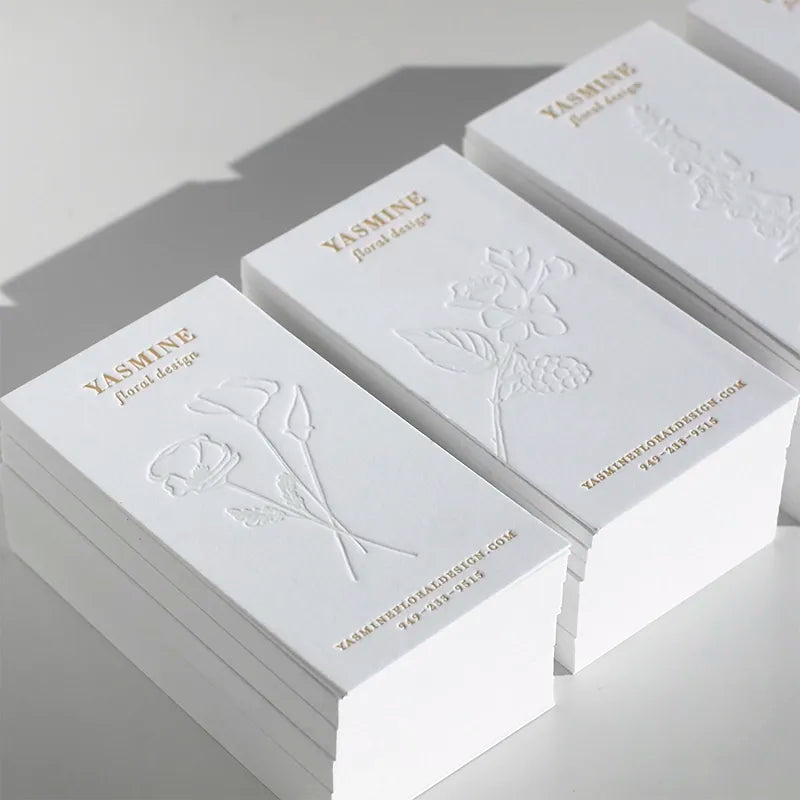 business card uv printing effect image