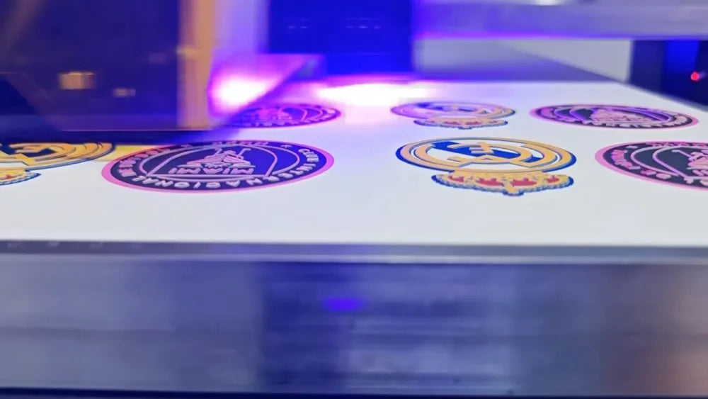 ufl6090 embossed label printing video cover