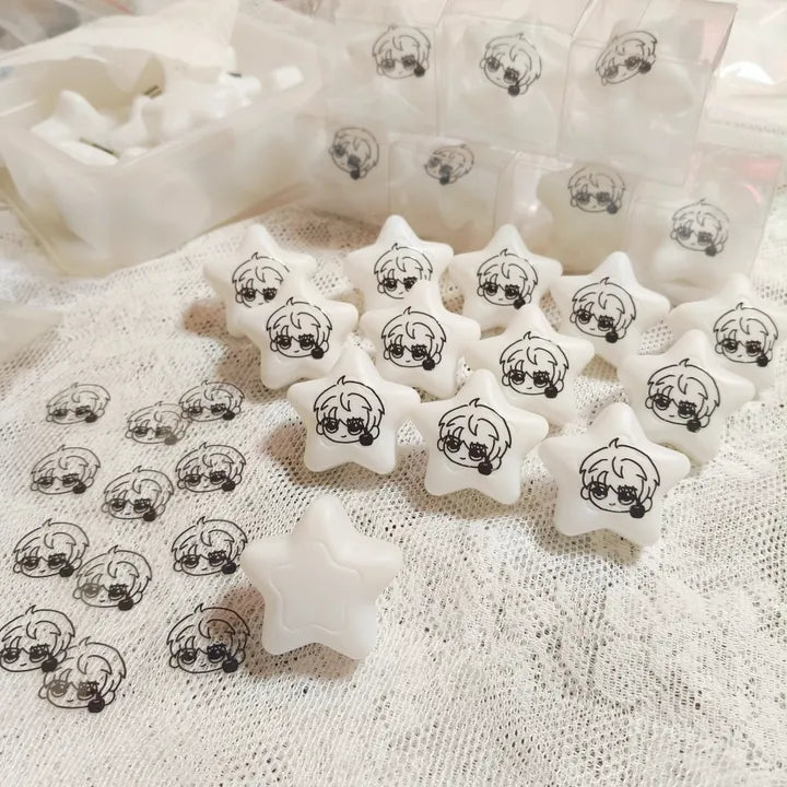 example of using uv dtf stickers on plastic toys