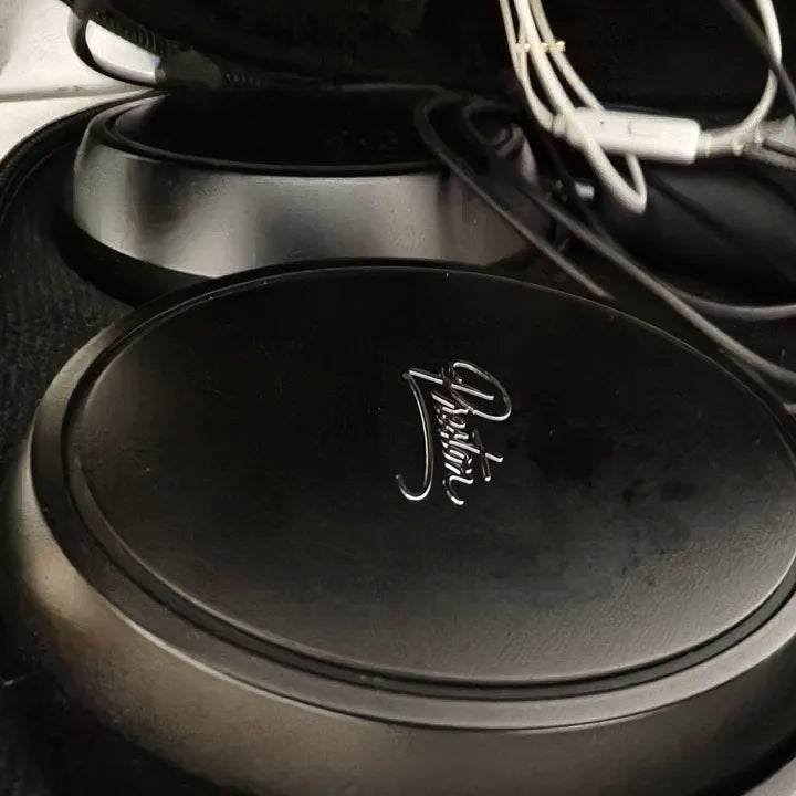 example of using uv dtf stickers on earphones